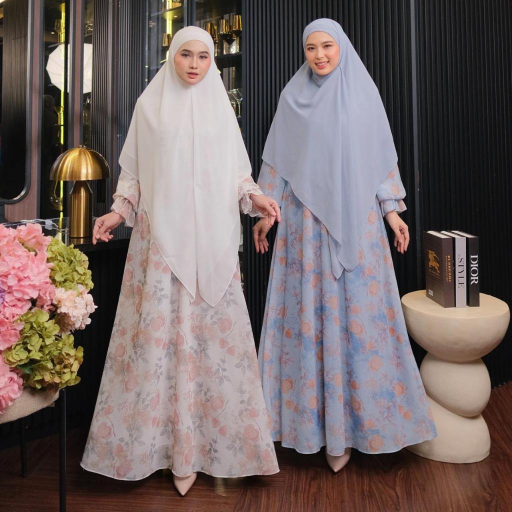 GAMIS AISYAH SET HIJAB WANITA MUSLIMAH PREMIUM TERBARU 2026 BY DUMMA