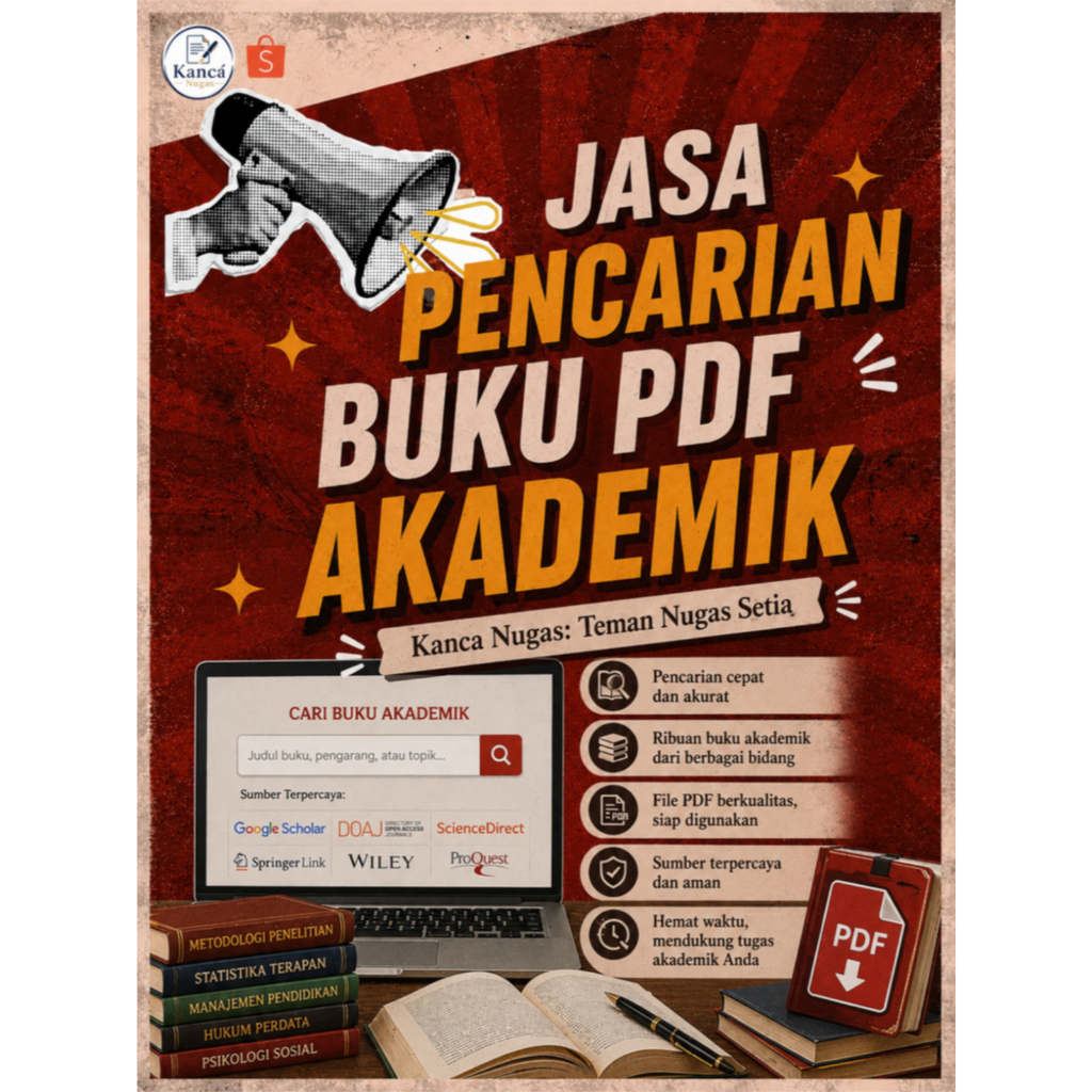 JASA PENCARIAN BUKU PDF AKADEMIK