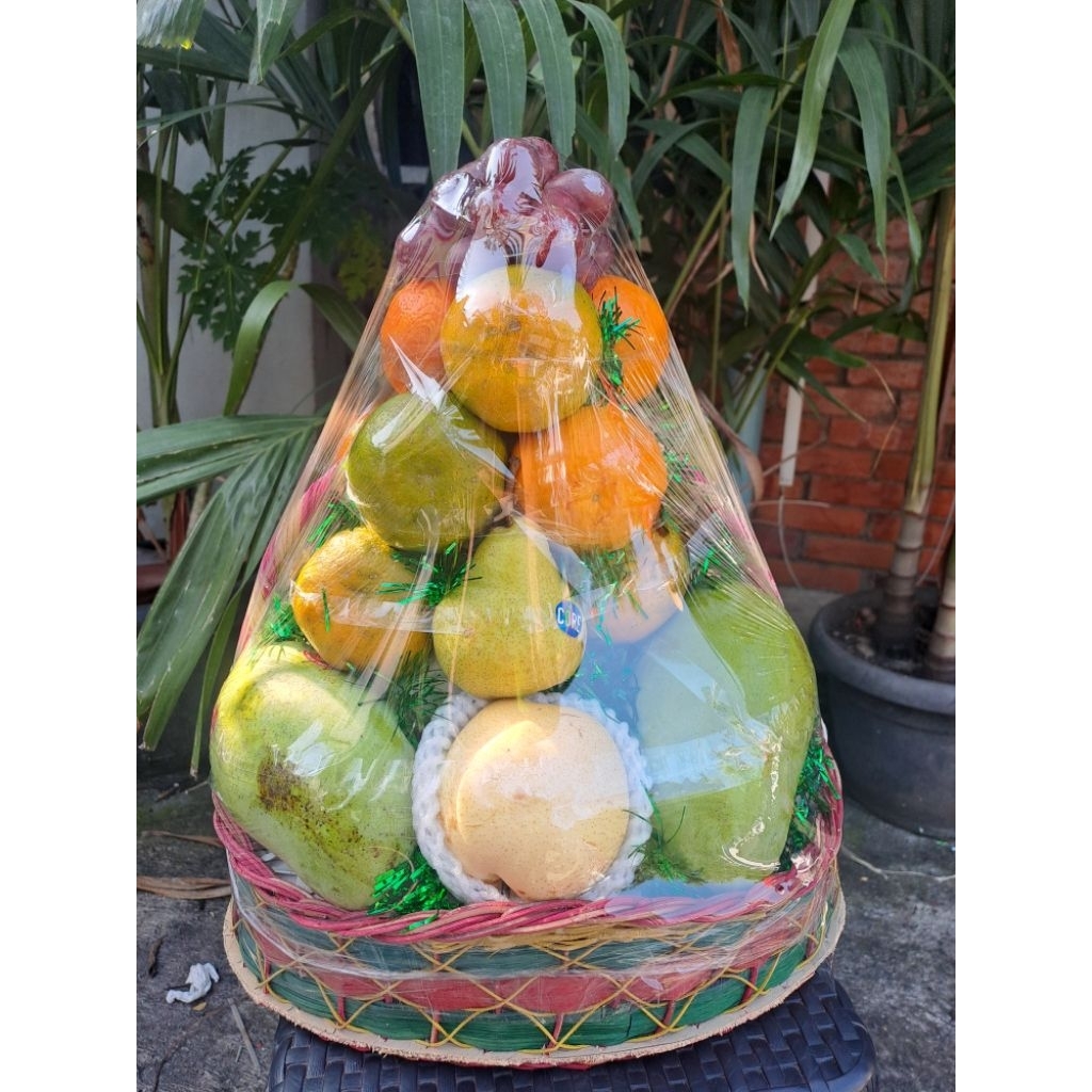 Parcel Buah keranjang Tangkai Besar