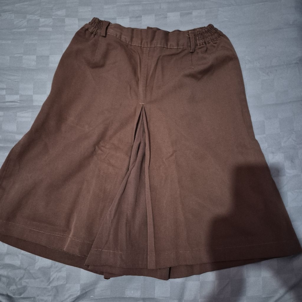 Baju Seragam Pramuka Coklat Celana Pramuka Bawahan Pramuka Rok Celana SMA BPK Penabur Jakarta Putri 