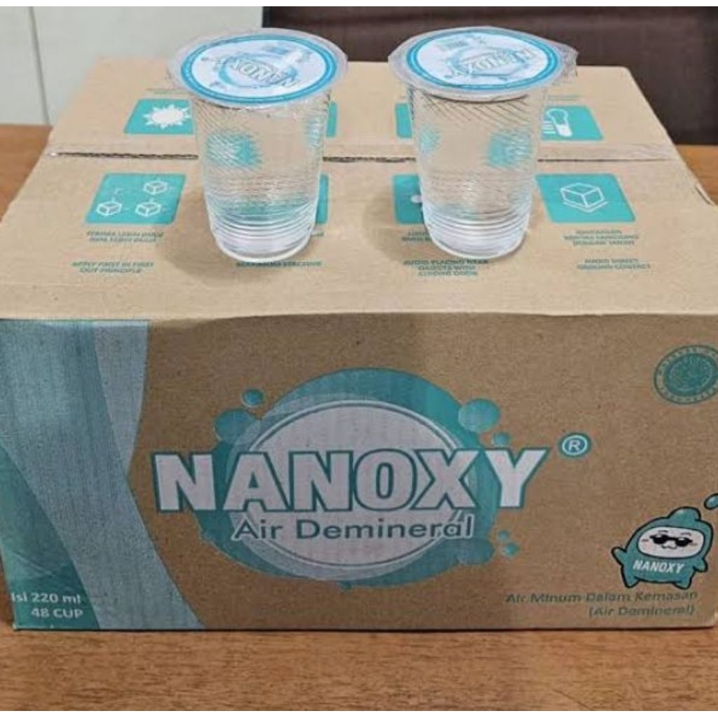 NANOXY Gelas Cup 220 ml (1 Karton)