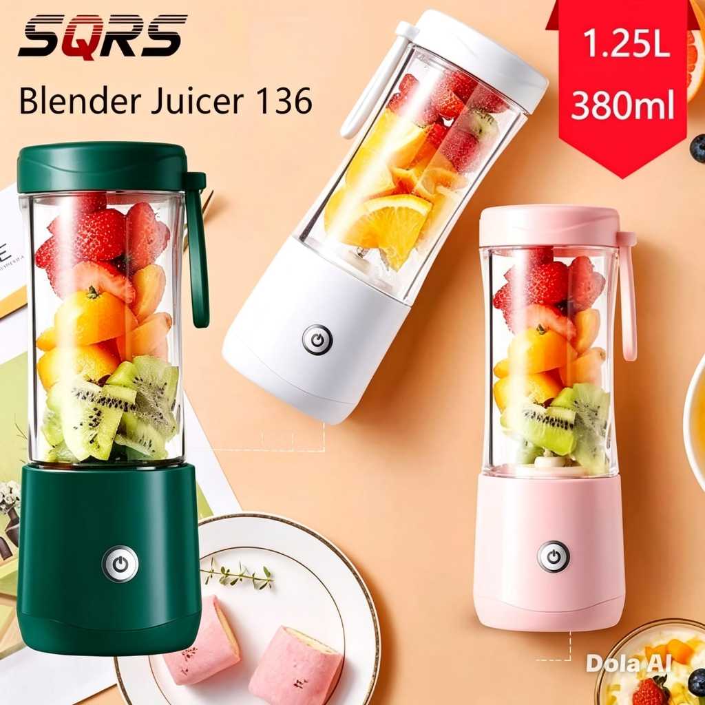 B6P Blender Jus Buah Juicer Cup Blender Jus Portable 6 Mata Pisau Blender Jus Buah