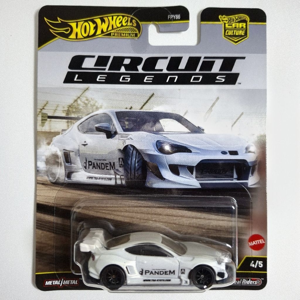 Hot wheels premium circuit legends pandem subaru brz