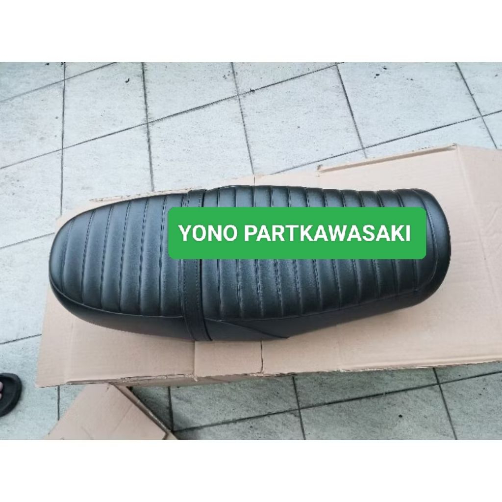 Jok Sadel jok kawasaki W-175Se W175 Se Hitam Original