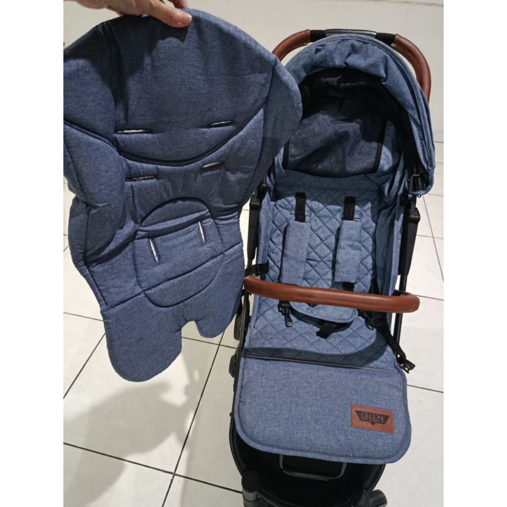 Keenz air plus stroller 3.0 preloved like new mulus cabin size adjustable kereta dorong bayi toddler