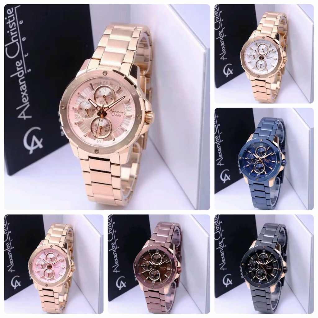 Ac 6410 Jam Tangan Wanita Alexandre Christie Ac6410