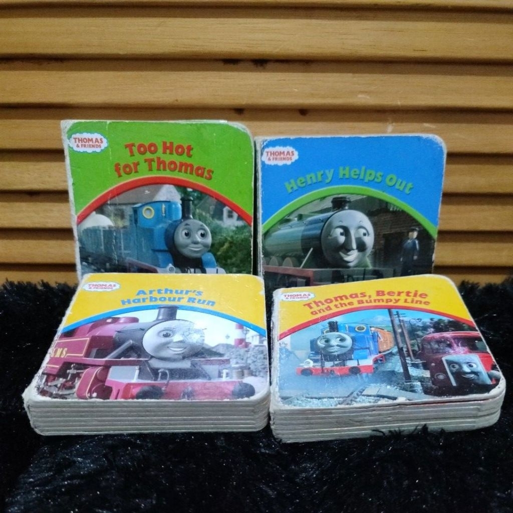 4pcs Buku Thomas & Friends