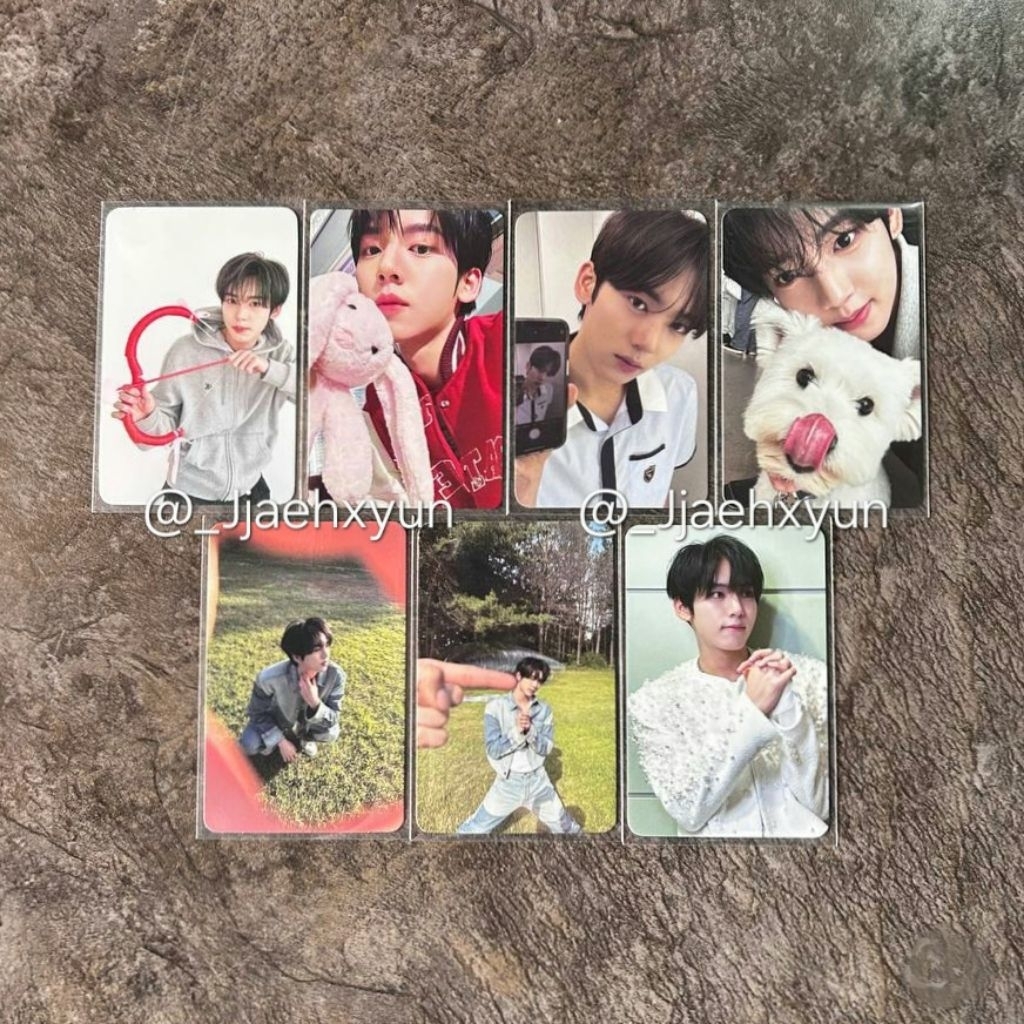 [Ready] ZEROBASEONE ZB1 AND2BLE AAB Han Yujin PC POB Photocard Benefit Ktown Mirror Hanlim Makestar 