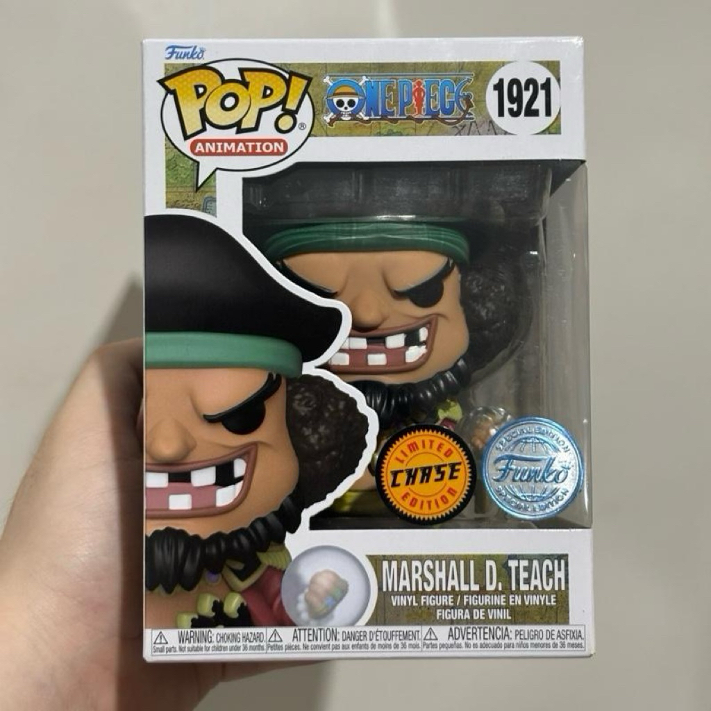 Funko Pop MARSHALL D. TEACH Chase Limited One Piece Kurohige Blackbeard Funko Special Edition