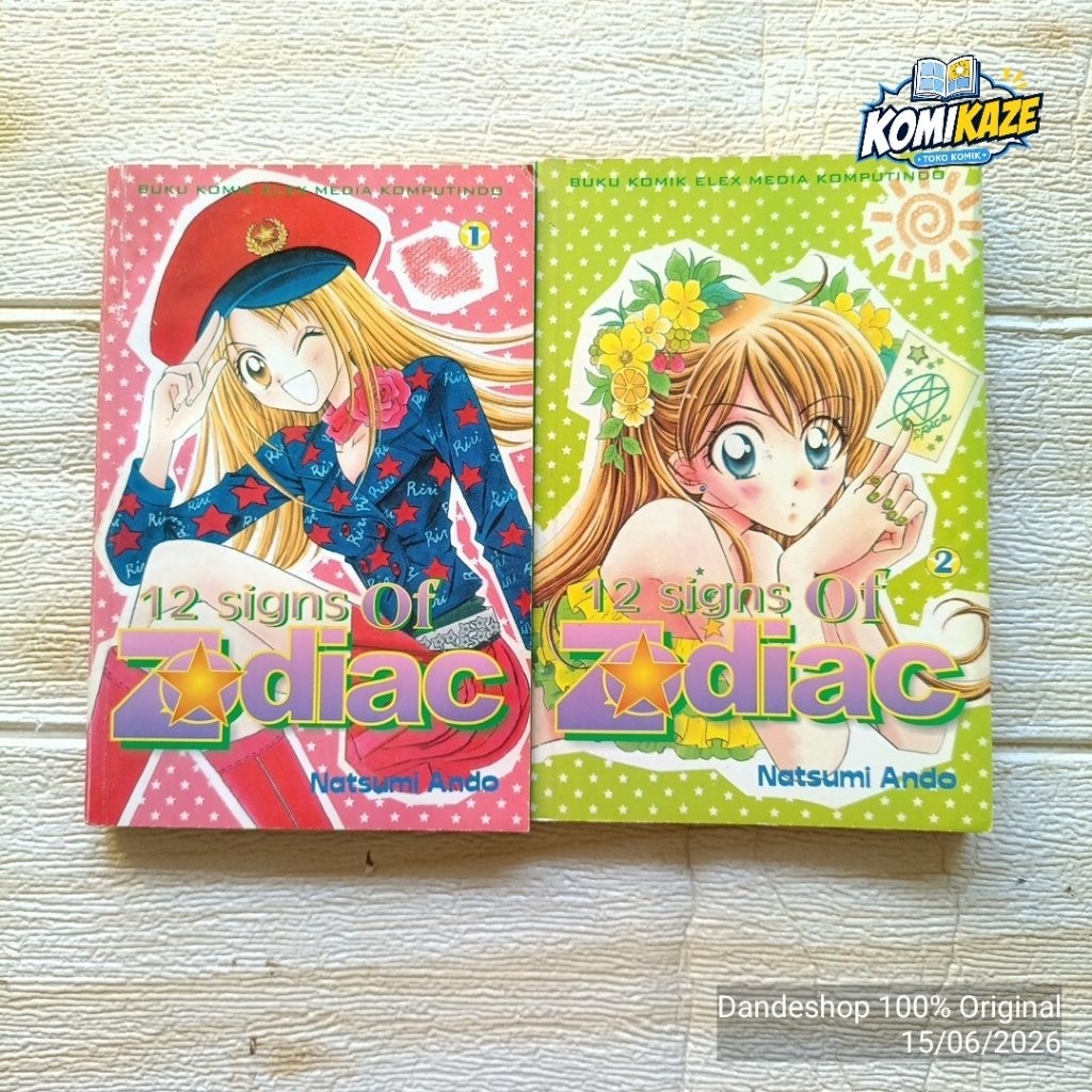 12 Signs of Zodiac by Natsumi Ando - Komik Manga Cabutan Bekas
