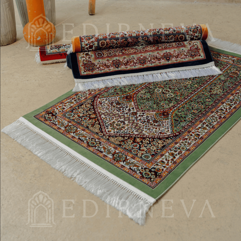 Edirneva - Sajadah Turki Mewah Velvet Super Lembut (Ottoman Series)