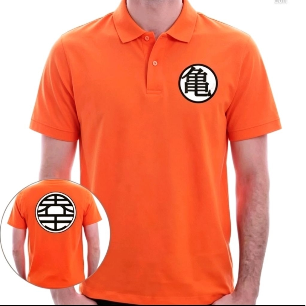Tshirt - Polo Shirt - Kaos Polo - Kaos Kerah - Baju Kerah - Dragon Ball