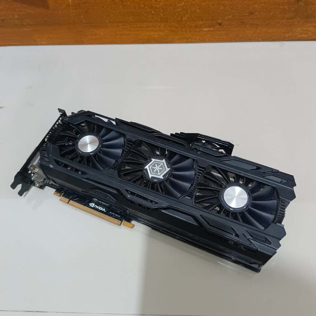 RUSAK VGA INNO 3D GTX 1070TI ICHILL X4 8GB GDDR5