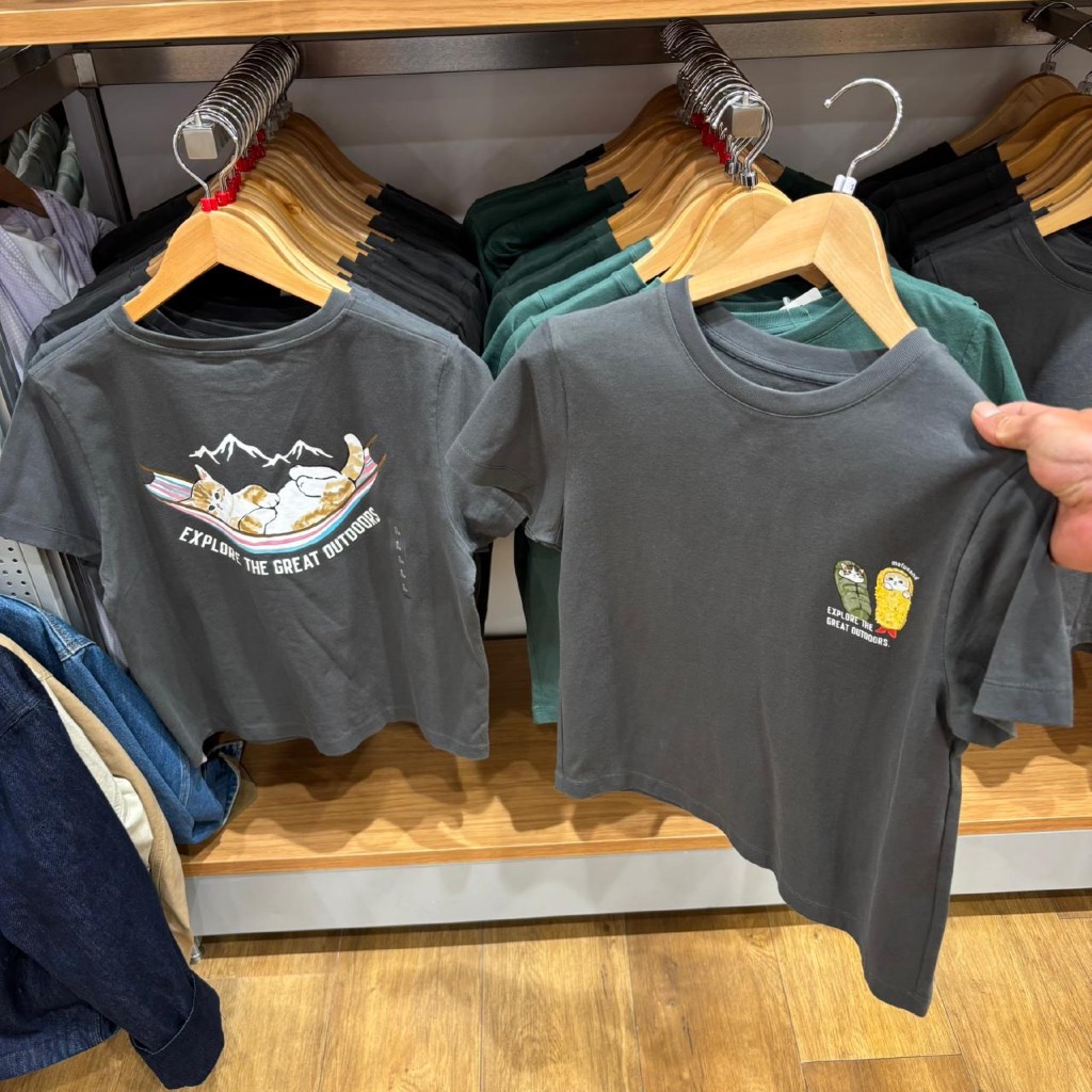 Jastip. Tshirt Uniqlo X Mofusand (Woman)