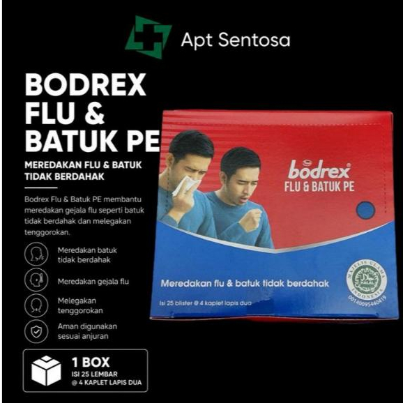Bodrex Flu dan Batuk 1 BOX / PER BOX