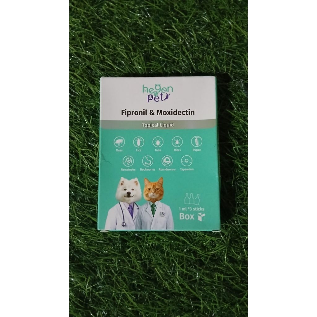 HEGEN PET FIPRONIL & MOXIDECTIN