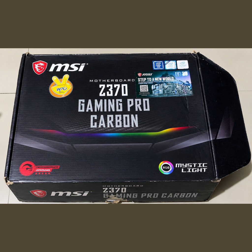 PAKET I5 9600K MSI Z370 GAMING PRO CARBON