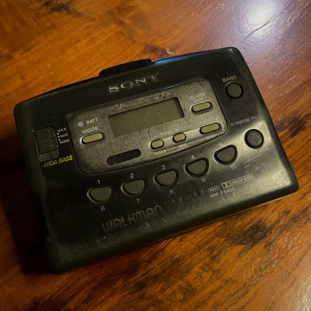 WALKMAN SONY WM-FX405