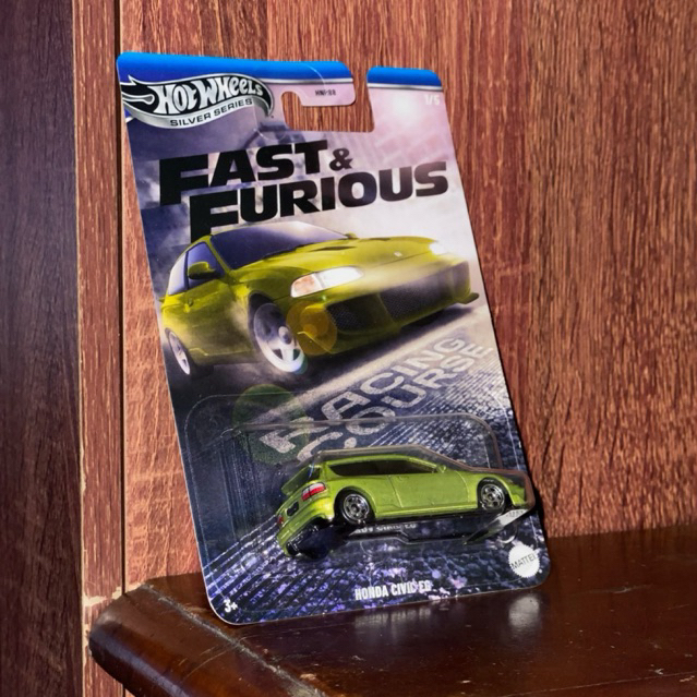 Hot Wheels Fast & Furious – Honda Civic EG Green | Diecast 1:64 Original Mattel