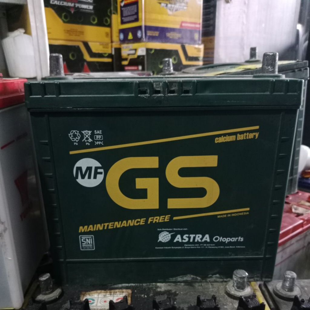 Aki Kering /basah  NS60L 12V 45Ah BEKAS- untuk lampu penerangan BUKAN buat setater