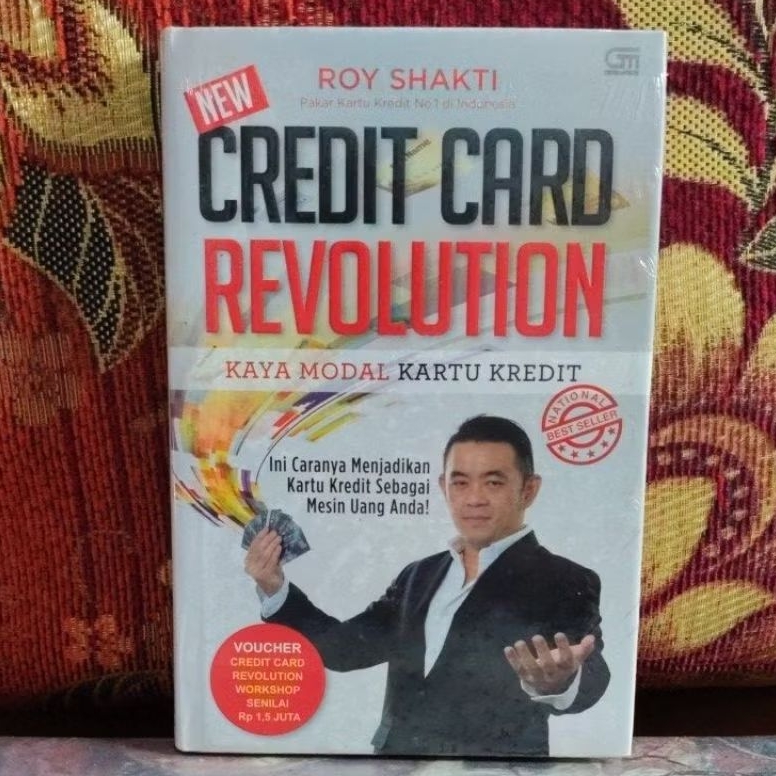 Buku Original NEW CREDIT CARD REVOLUTION ROY SHAKTI Hard Cover