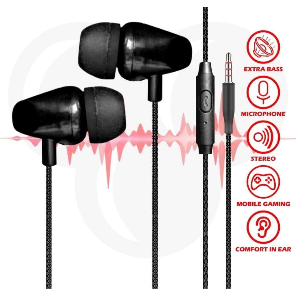 Handsfree Stereo + Mic R899 (suara bagus)