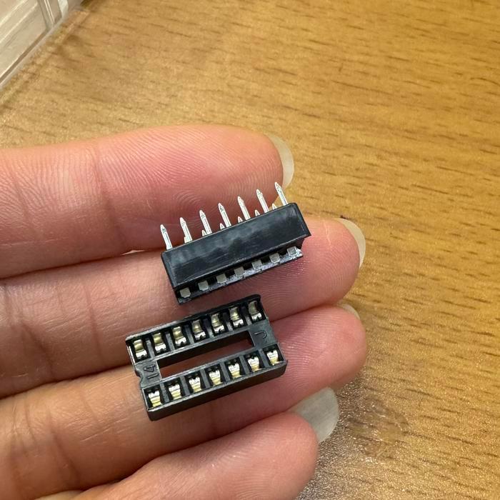 Soket ic 14pin soket ic 14p soket ic 14pin