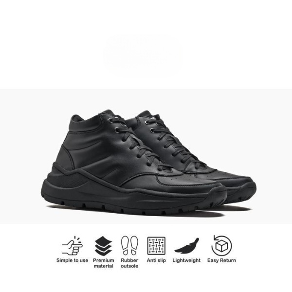 Eiger - Sepatu Riding Gunung Pria Boots Guzze Aaron Casual Hitam