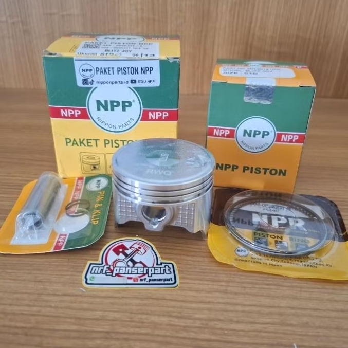 PISTON KIT SEHER SET KAWASAKI BLITZ JOY 125 ATHLETE OS/OVER SIZE STANDAR/STD 25 50 75 100 56/56,25/5