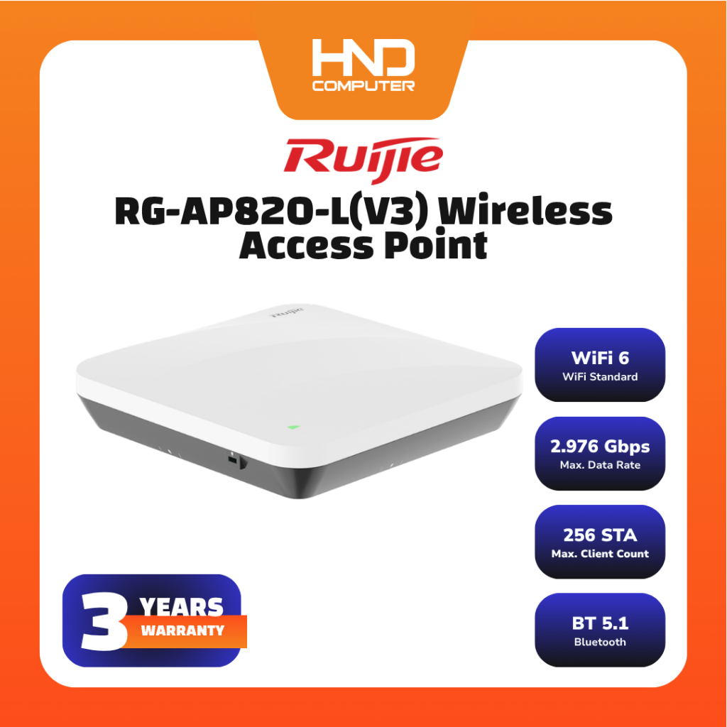 Ruijie RG-AP820-L(V3) Wireless Access Point