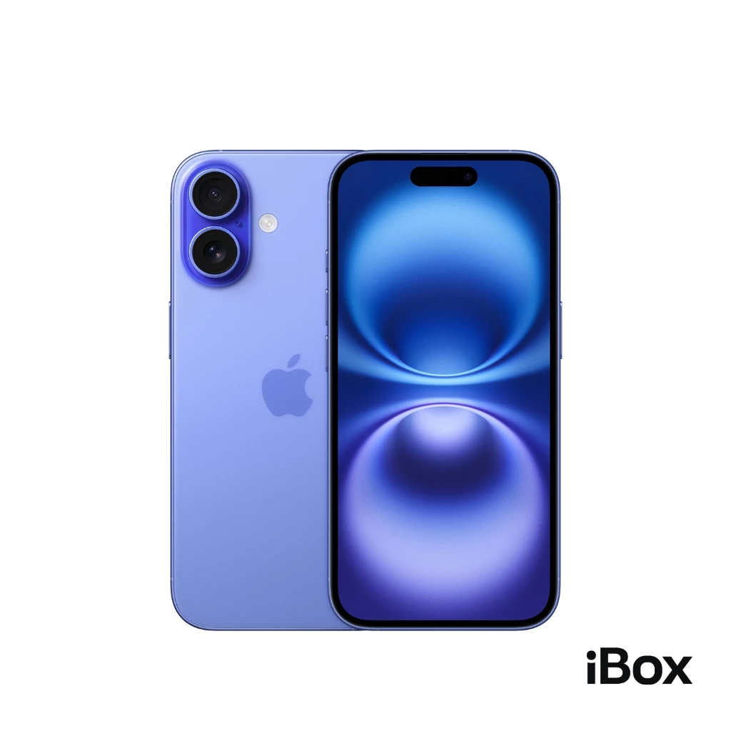 Apple iPhone 16 Ibox 256GB [BARU original Ibox 100%], Putih