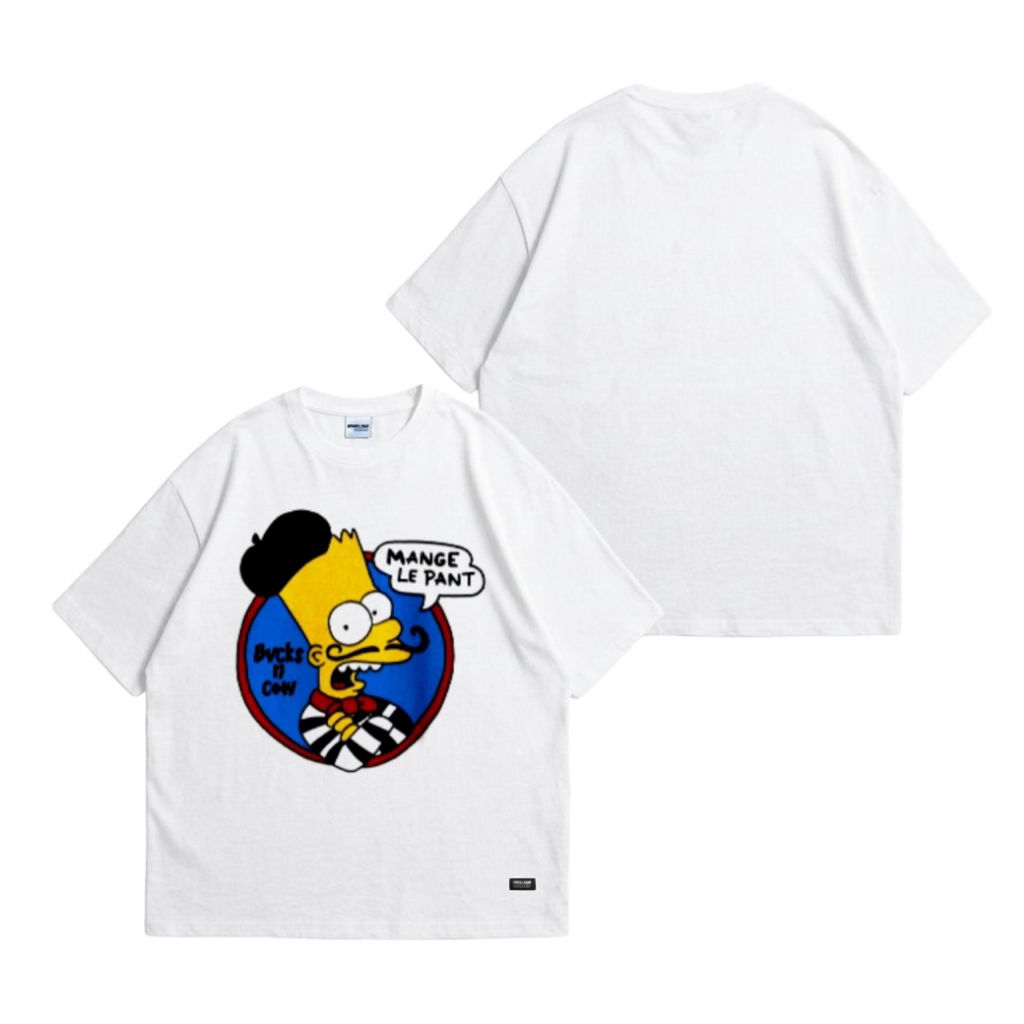 T-SHIRT BUCKSANDCOW OVERSIZE - SIMSON - KAOS BUCKS & COW