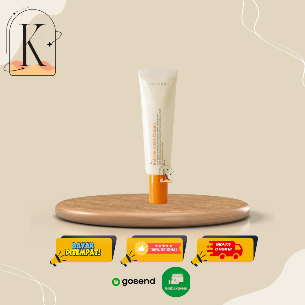 LUCIENNE - Retinal 0.18% Cream | Whitening Night Cream