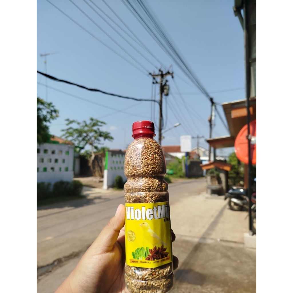 PAKAN KENARI/MILET KENARI VIOLET MIX BOTOL