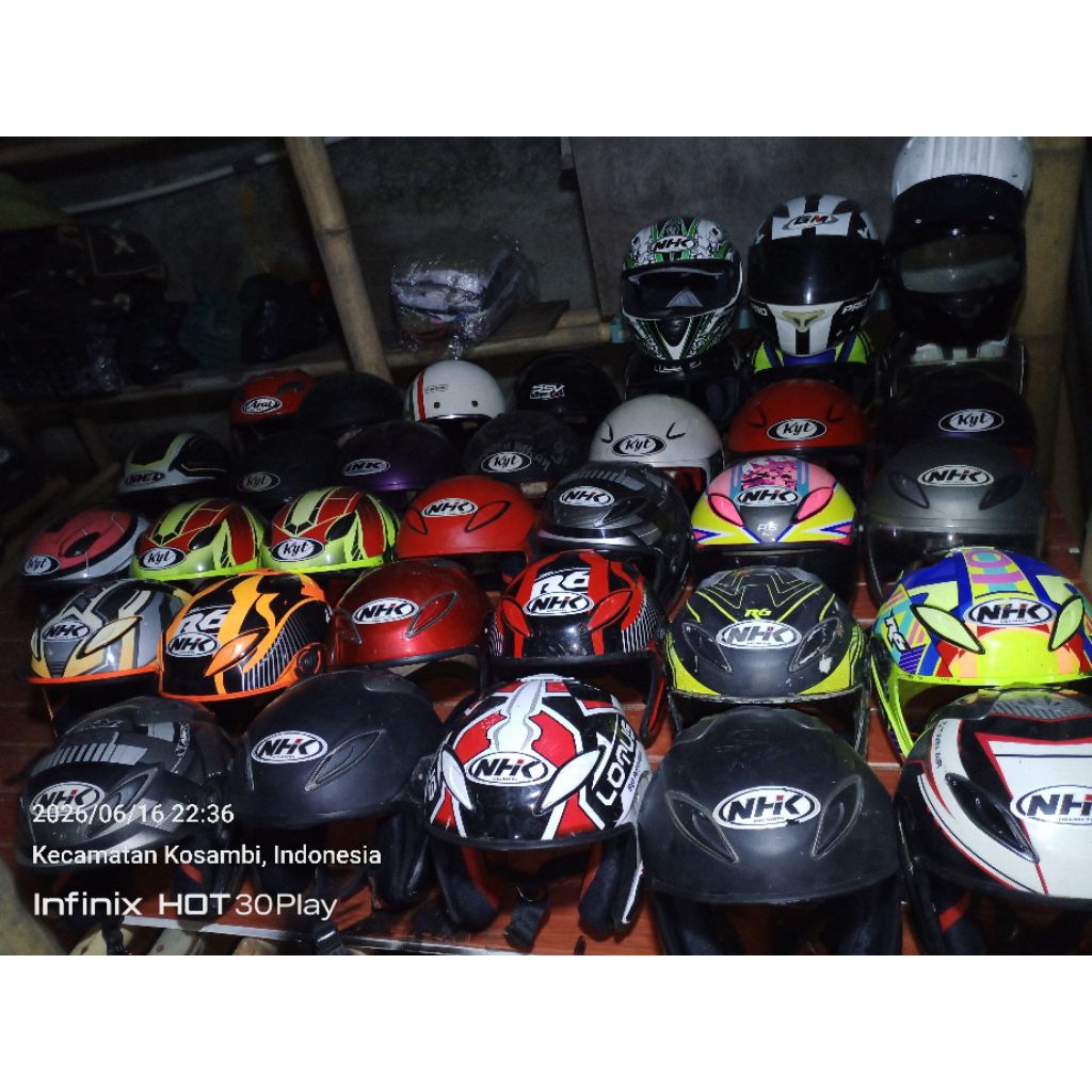 Helm NHK bekas (Second)