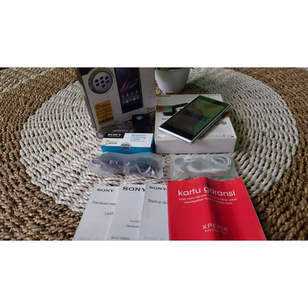 Sony Xperia Z1 White BNOB Mulus 99%