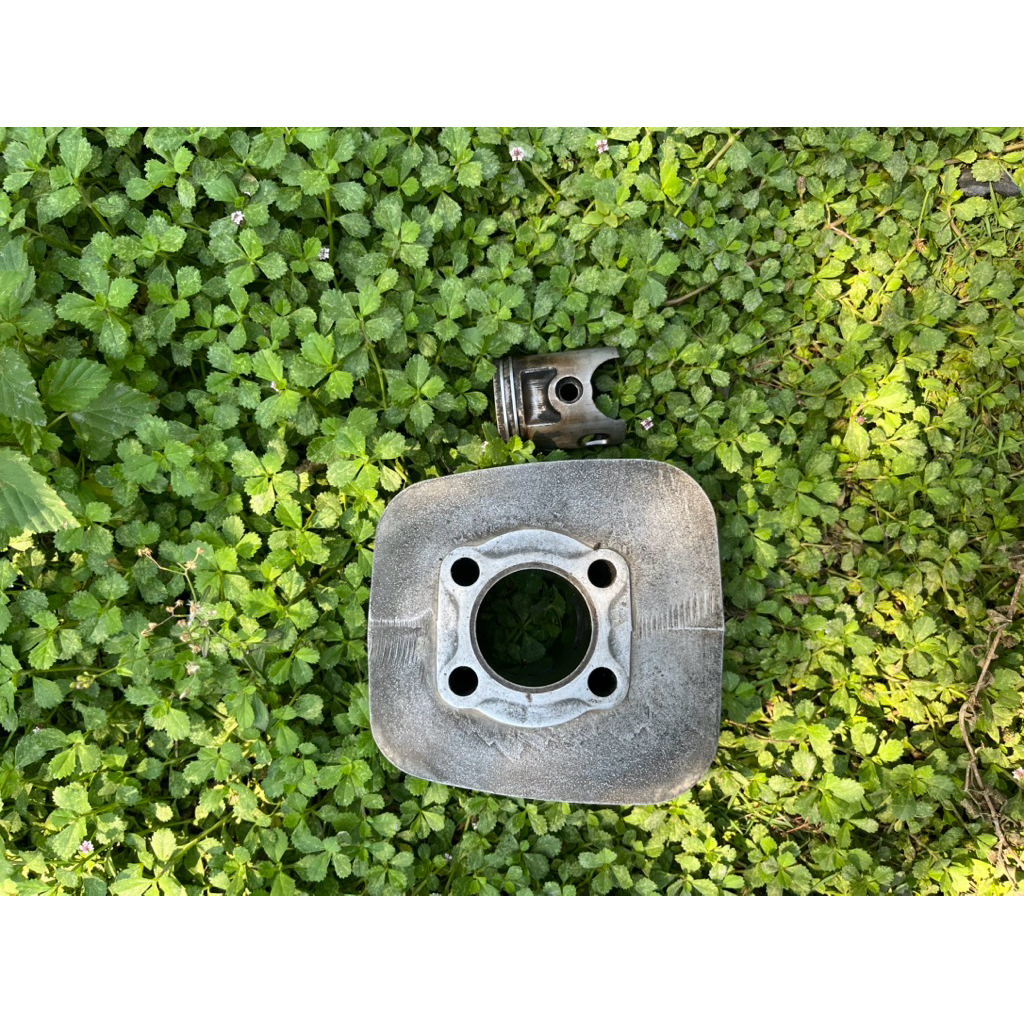 Blok mesin Cylinder Yamaha Rs 100 Rs 125 Sudah OB layak pakai
