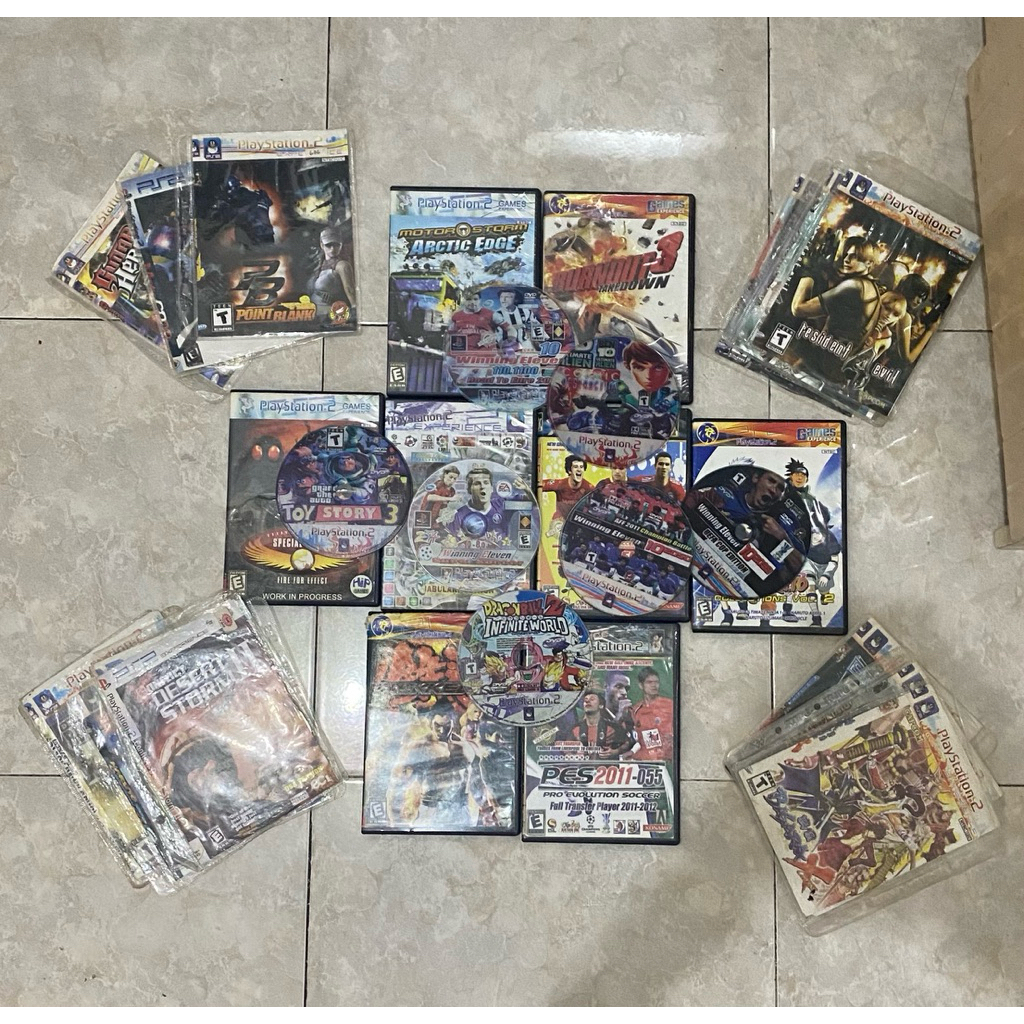 KASET GAME PS2 BISA PILIH SENDIRI