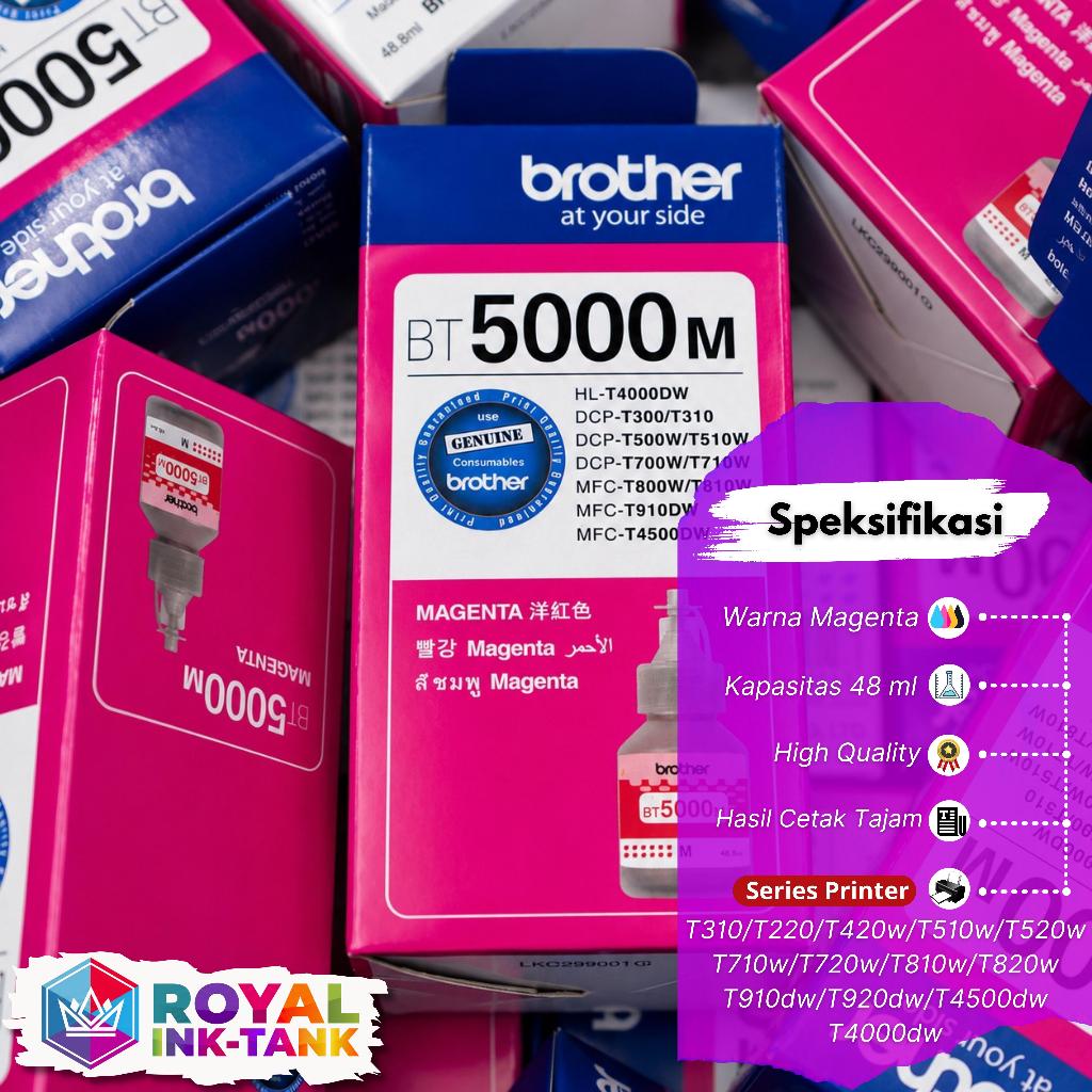 TINTA BROTHER BT5000 & BTD60BK PREMIUM DCP DCP-T300, DCP-T500W, DCP-T700W, MFC-T800W, DCP-T310, DCP-