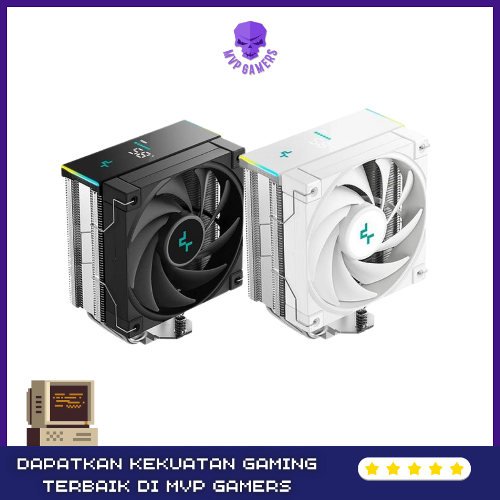 CPU Air Cooler Deepcool AK400 DIGITAL SE Kipas Pendingin Processor Temp Display Intel LGA 1700 AMD A