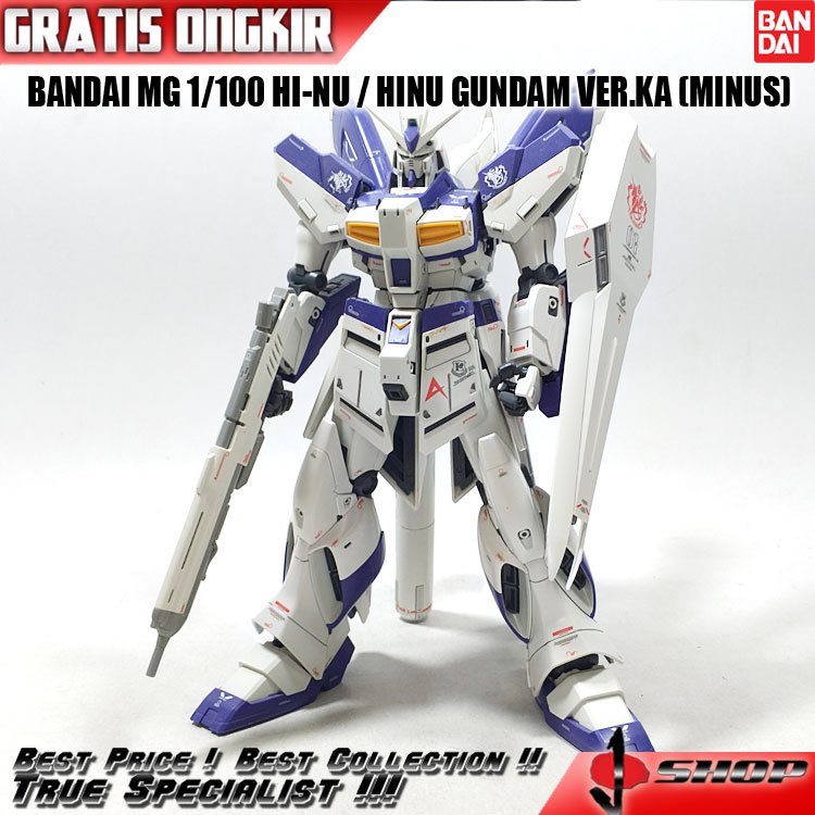 BANDAI MG 1/100 HI-NU / HINU GUNDAM VER.KA (MINUS) MG2387