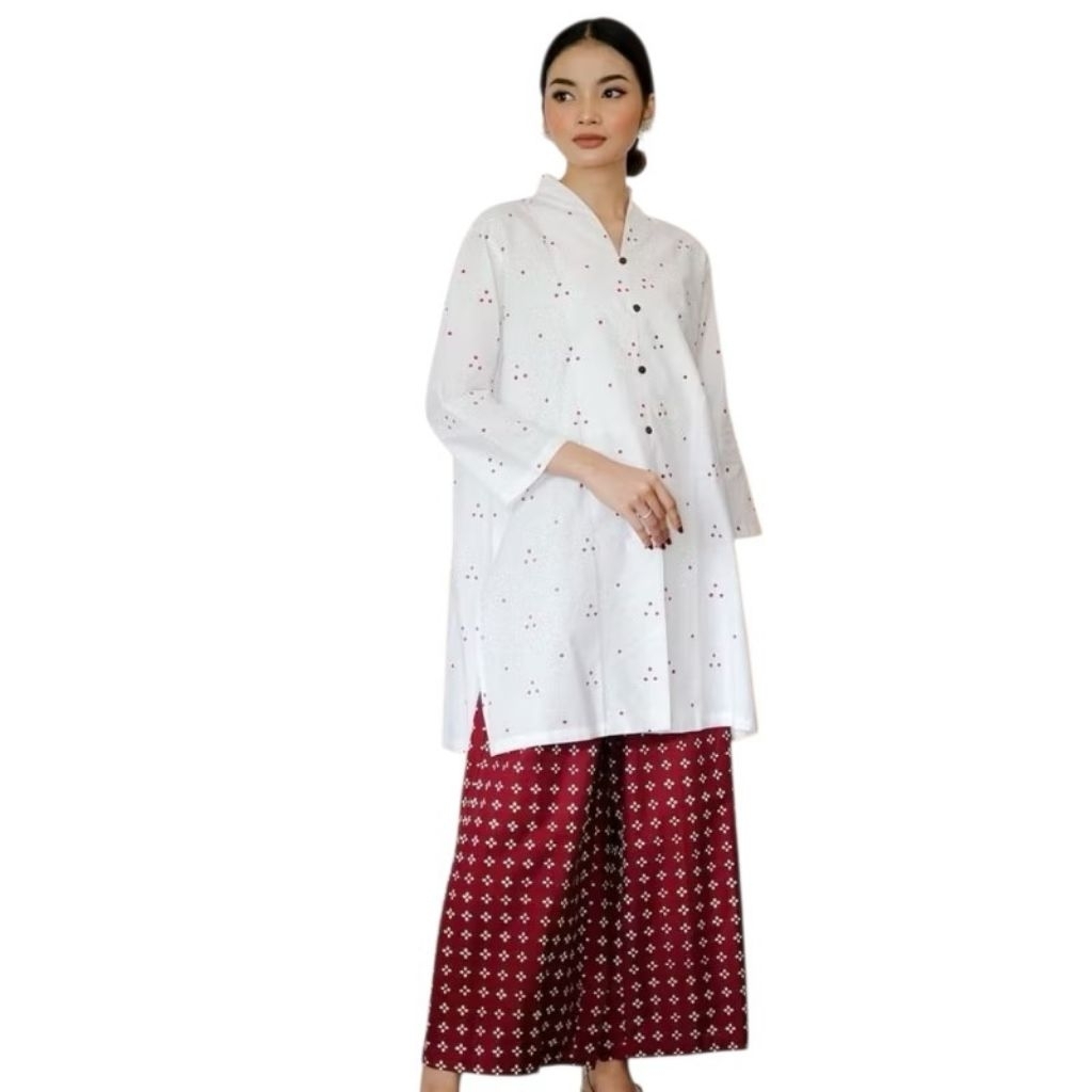 one set rok and blus - setelan batik wanita ikianda