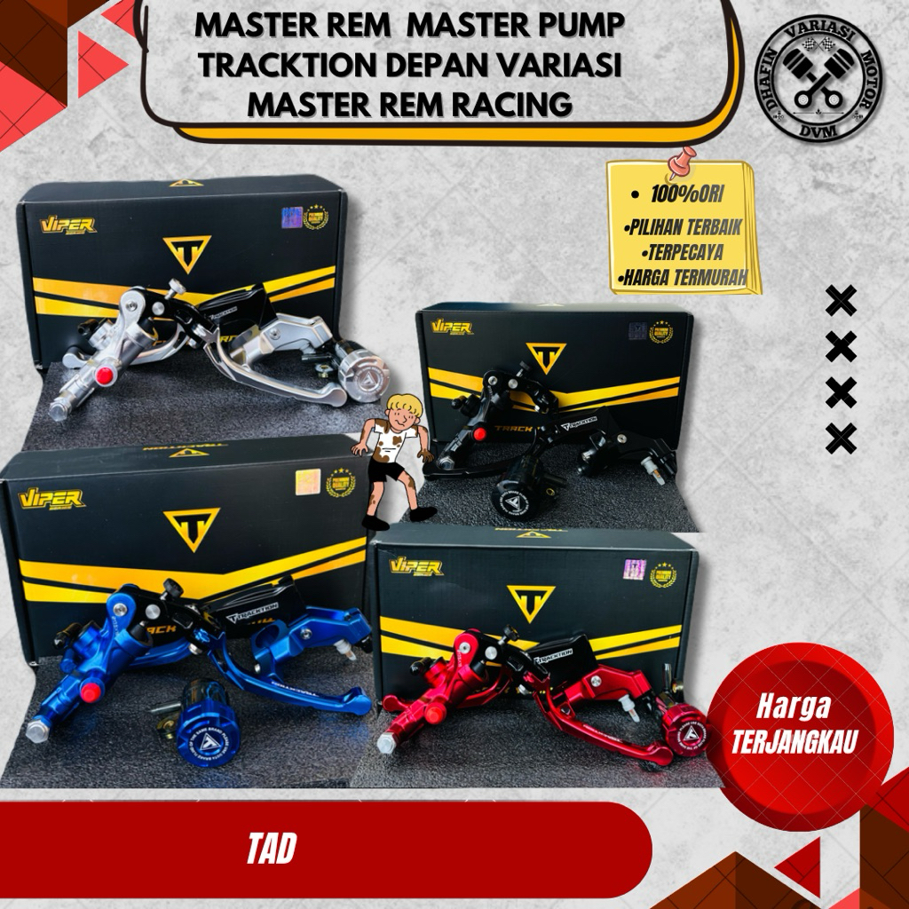 master rem  master pump tracktion depan variasi master rem racing