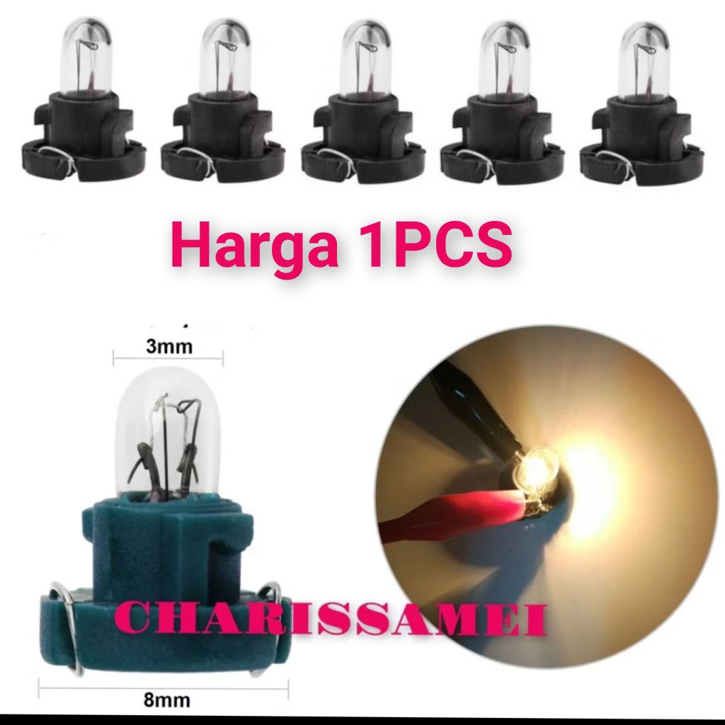 BOHLAM LAMPU BOHLAMP T3 PANEL TOMBOL KNOP AC HONDA BRIO
