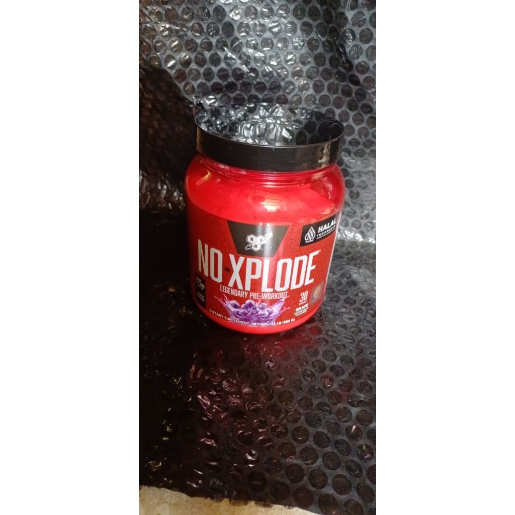 No Xplode pre workout suplemen fitnes latihan
