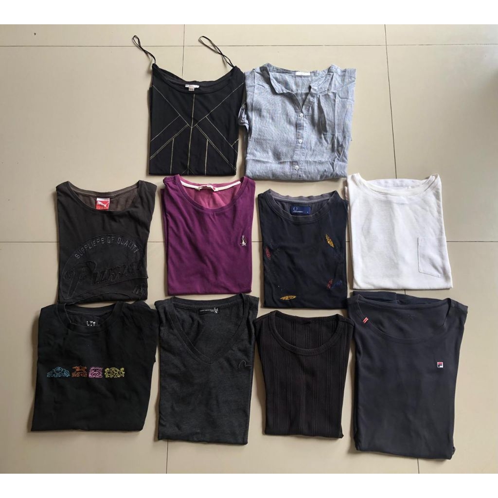 borongan kaos wanita