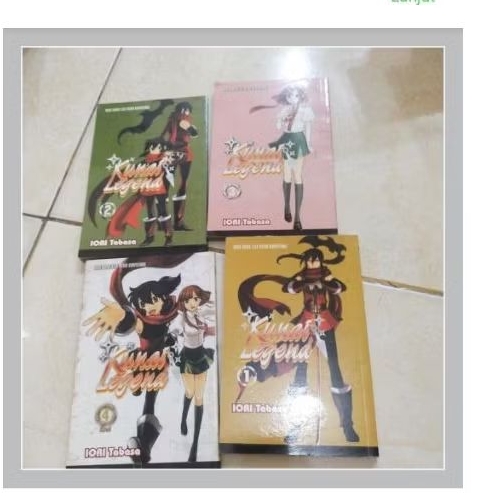 Komik Iori Tabasa - Kunai Legend 1-4 (End)
