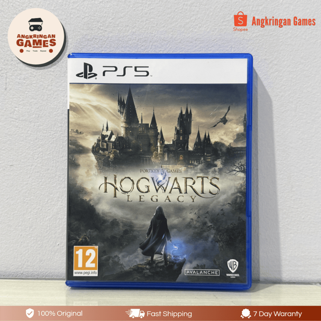 BD Kaset Hogwarts Legacy PS5 PS4 Second Bekas Original | Game Penyihir Harry Potter PlayStation
