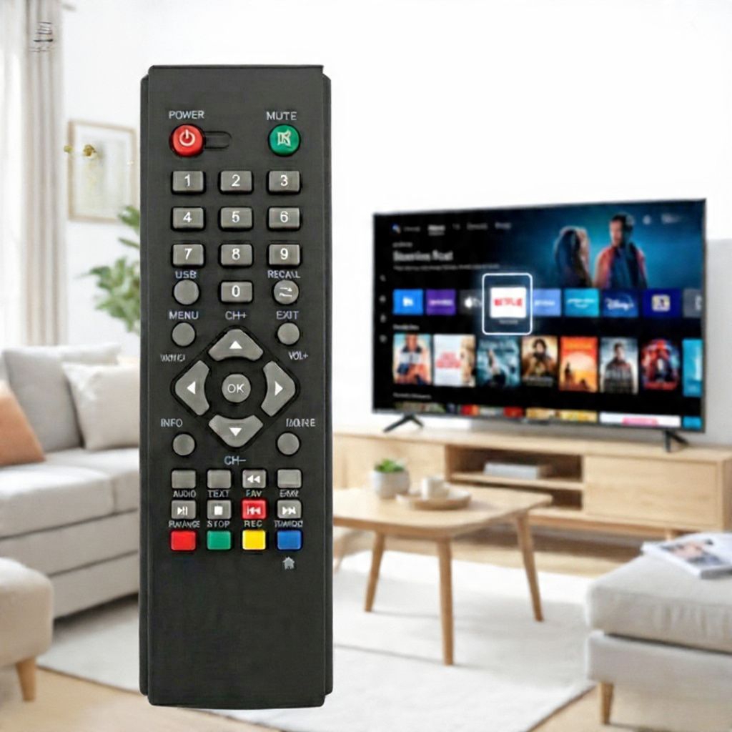 Remote STB T2 Advan, STB T2 RTV Garuda, STB Digibox/Digitv (tanpa setting)