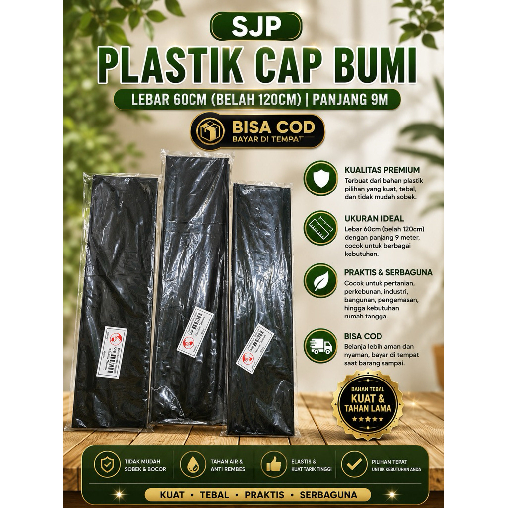PLASTIK LAYANGAN CAP BUMI
